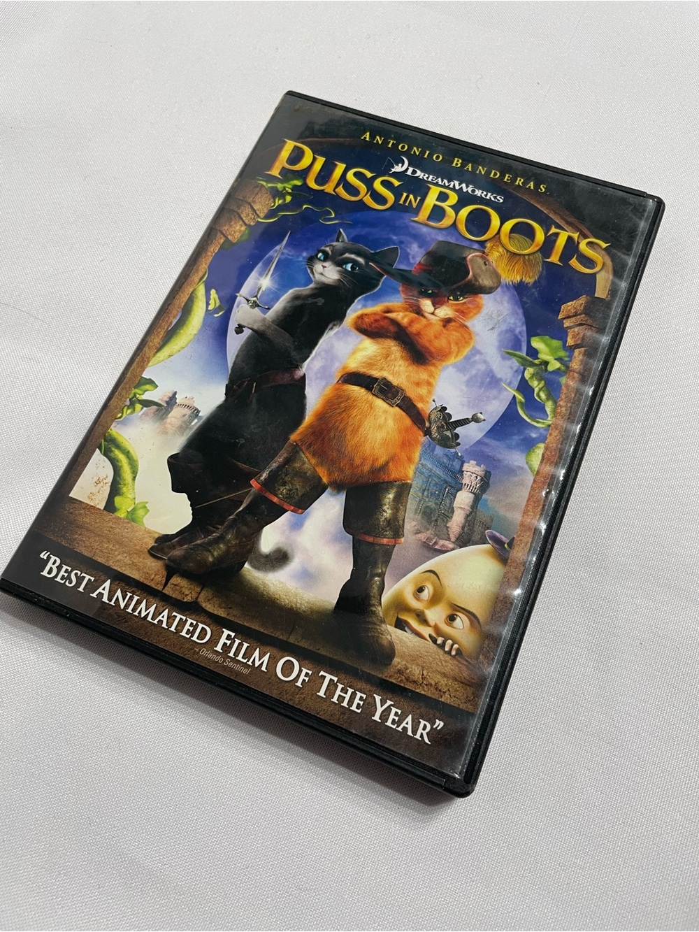 Puss in Boots Dreamworks DVD Great Condition